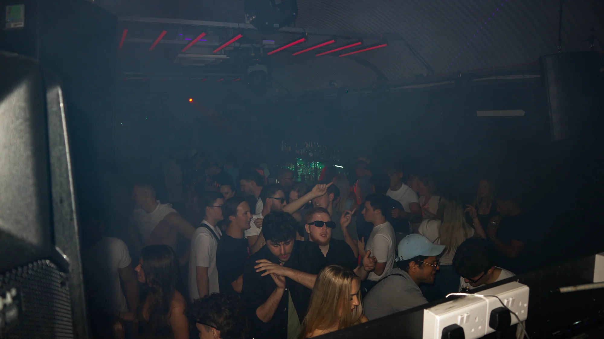 Packed dancefloor at the Introducing Bass Labs launch in N7
